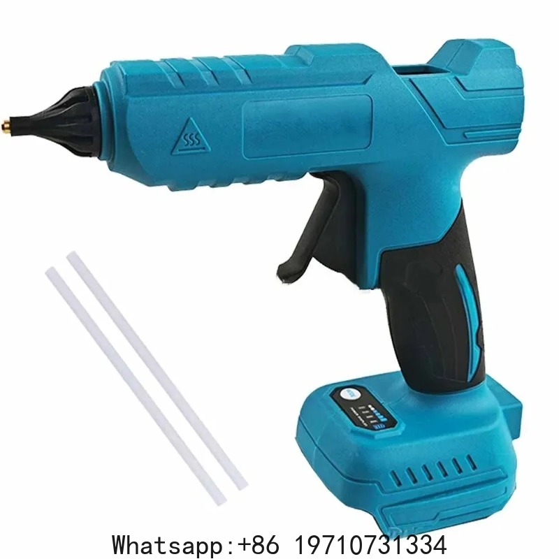 Hot Melt Glue Gun Cordless - Pistol Lem Panas Elektrik Tanpa Kabel