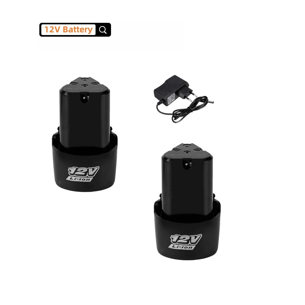 Electric Screwdriver Rechargeable Usb - Baterai 12V 1500mAh Lithium-Ion Isi Ulang