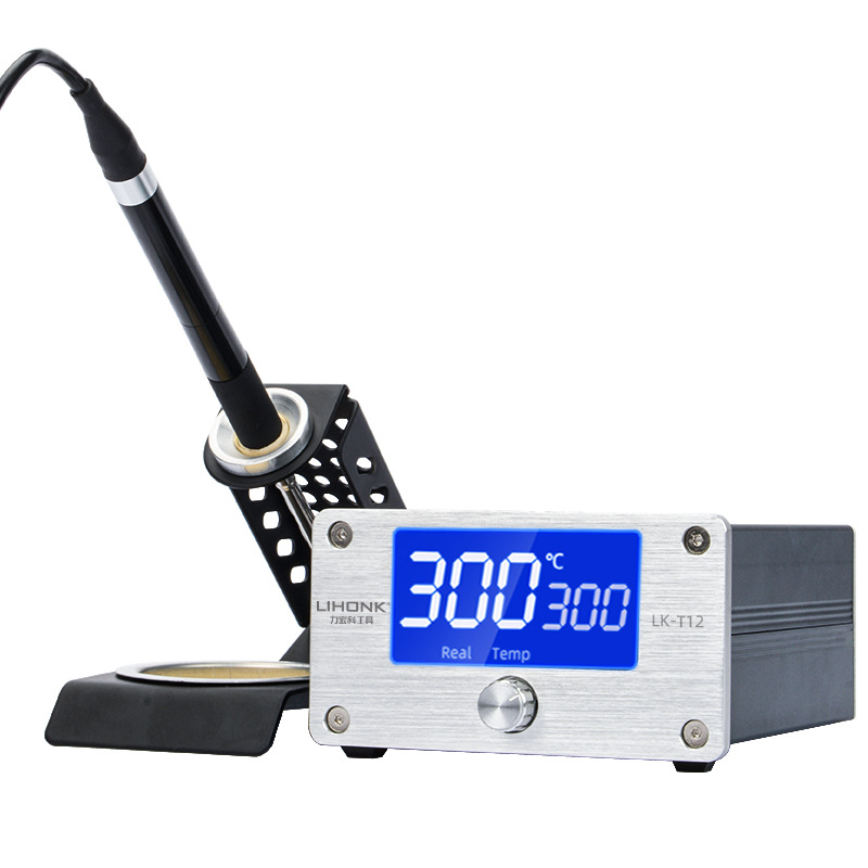 Digital Soldering Station T12 - Stasiun Penyolderan T12: Alat Penyolder Digital