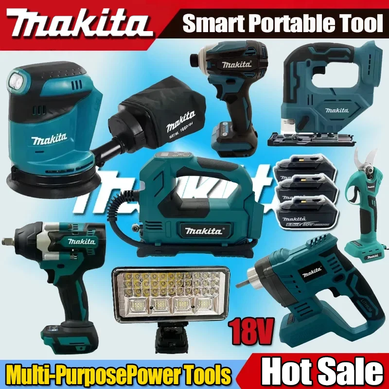 Brushless Angle Grinder Battery Powered - Set Kombo Bor Impak Tanpa Kabel