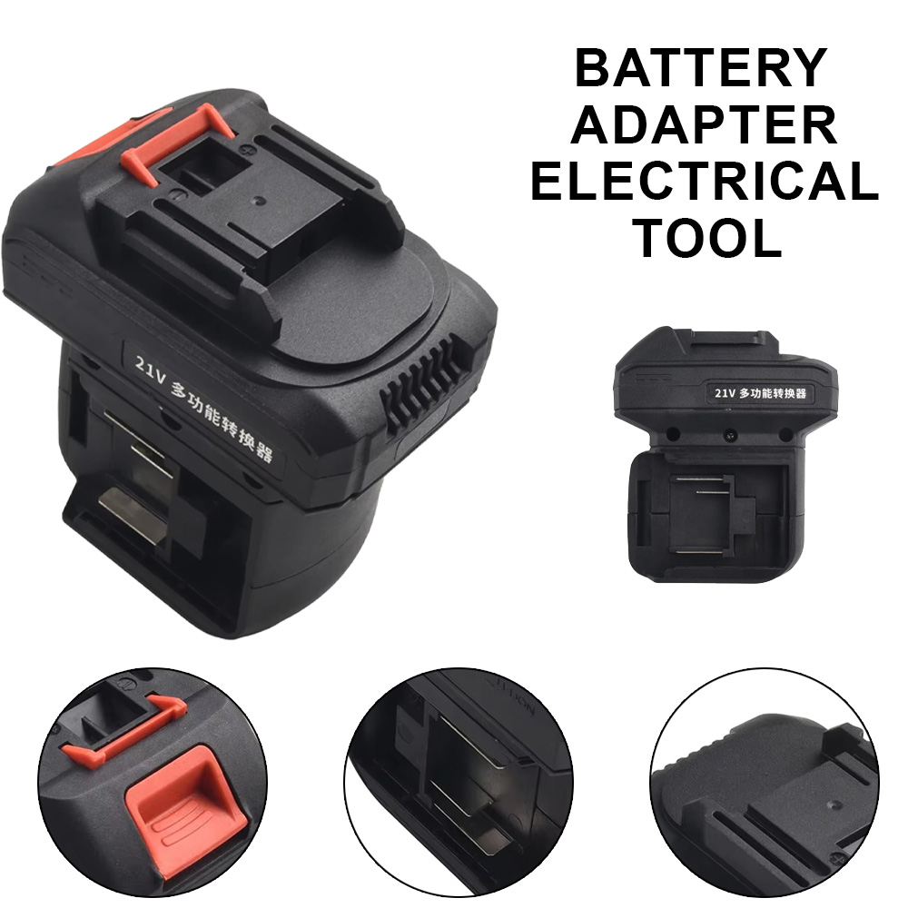 Brushless Cordless Electric Drill 18V - Konverter Baterai 2 In 1 untuk