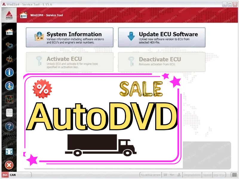 Power Tools - AutoDVD AGCO SISU Power WinEEM4 Alat