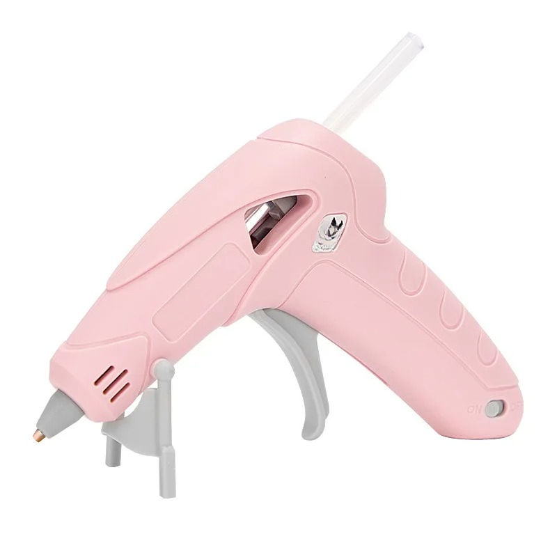 Hot Melt Glue Gun Cordless - Pistol Lem Listrik Tanpa Kabel Isi