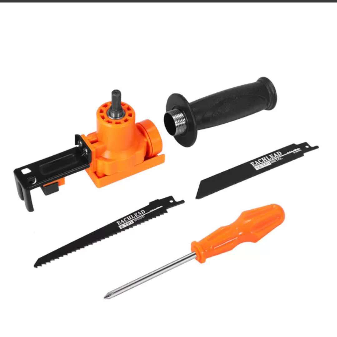 Reciprocating Saw Attachment Drill - Gratis Pengiriman Adaptor Lampiran Gergaji Bolak-balik
