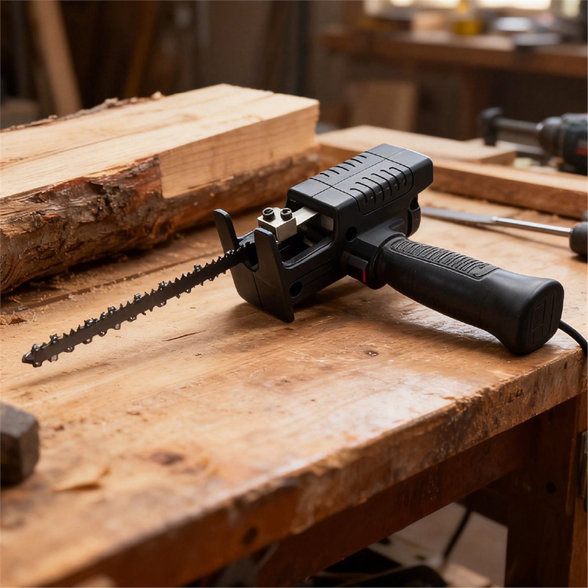 Reciprocating Saw Attachment Drill - Adaptor Gergaji Bolak-Balik Universal Kit 2026,