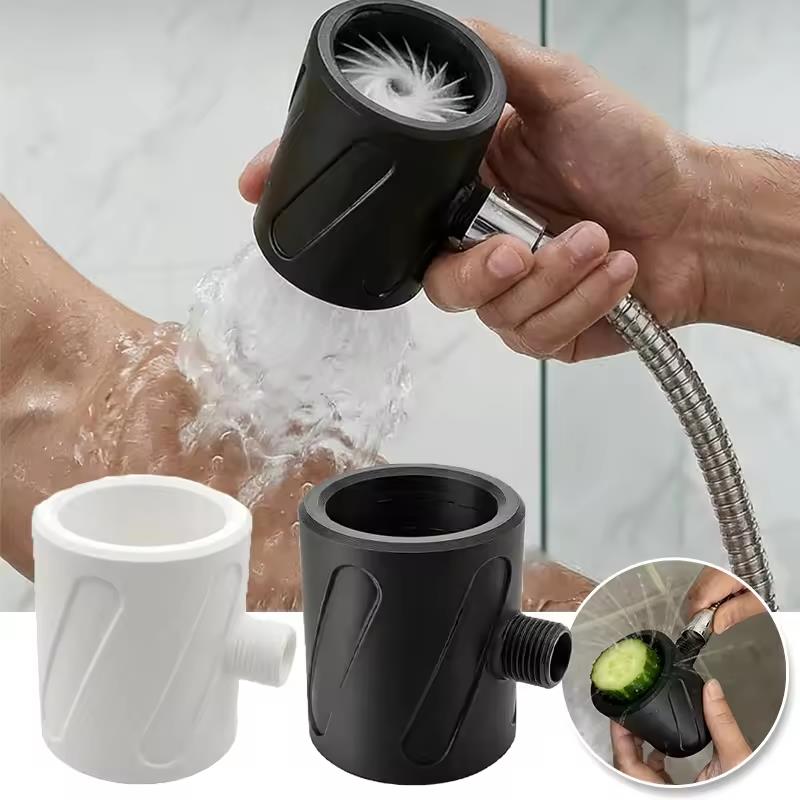 Power Tools - Nosel Shower Pria, Penyemprot Pijat Pembersih