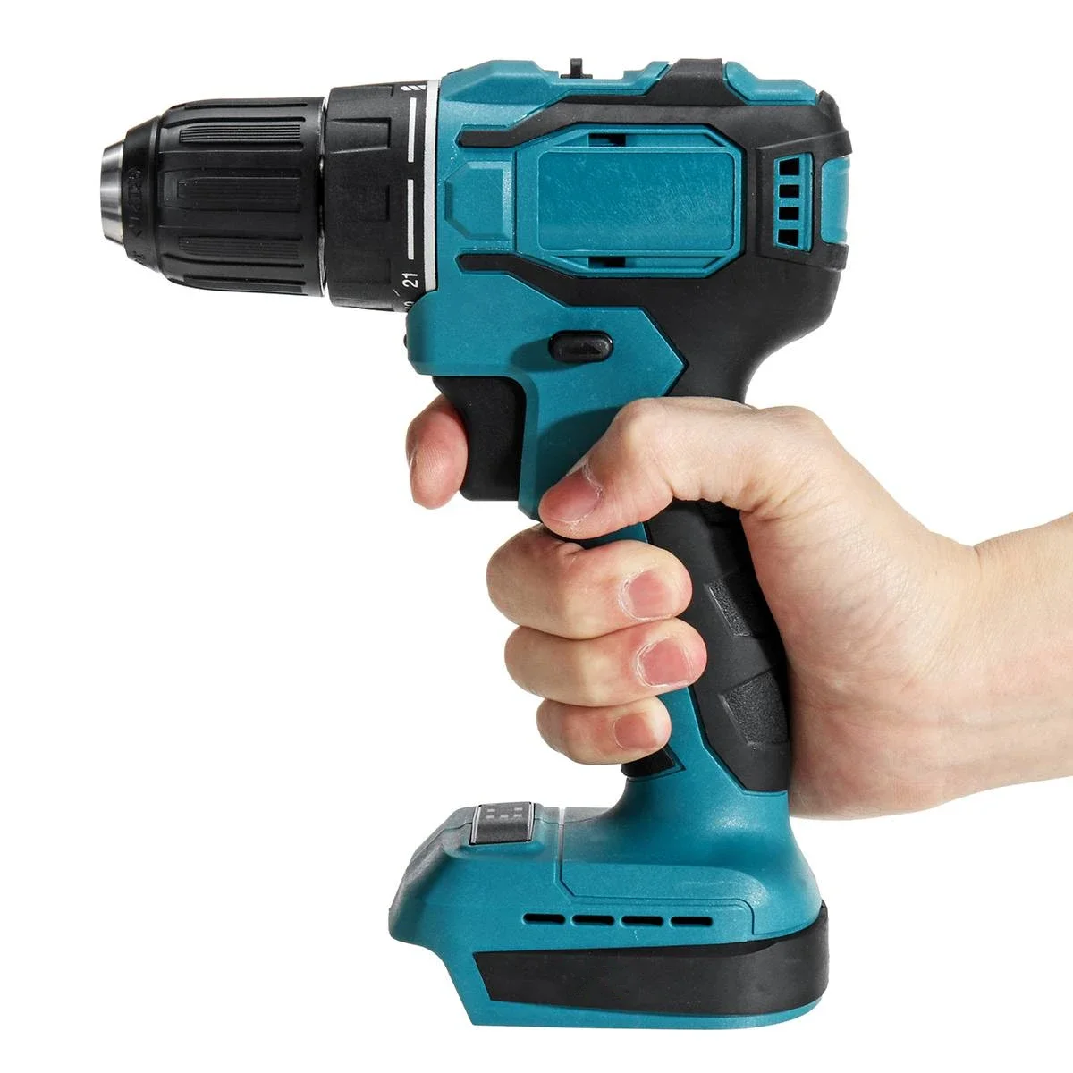 Brushless Cordless Electric Drill 18V - Bor Listrik 18V 90N.m Tanpa Kabel