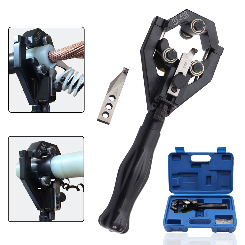 Automatic Wire Stripper Cutter - BX-40A Kabel Stripper, Multifungsi Kabel Stripping