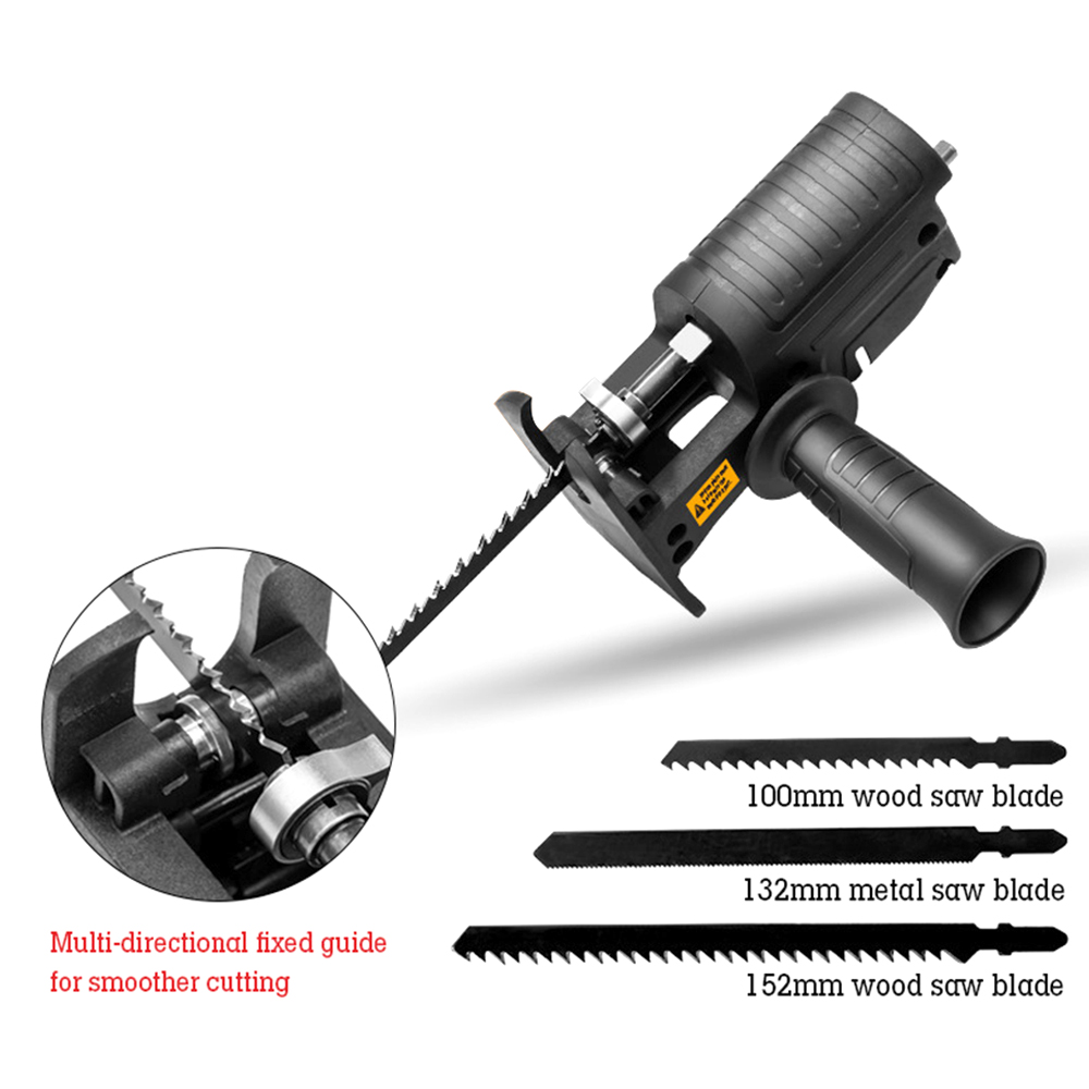 Adaptor Gergaji Bolak-balik Po - Reciprocating Saw Attachment Drill ulasan dan harga