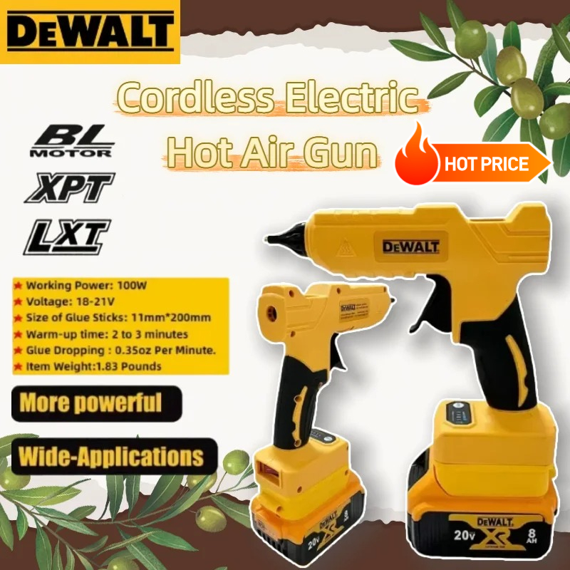 Pistol Lem Panas Elektrik Tanp - Hot Melt Glue Gun Cordless ulasan dan harga