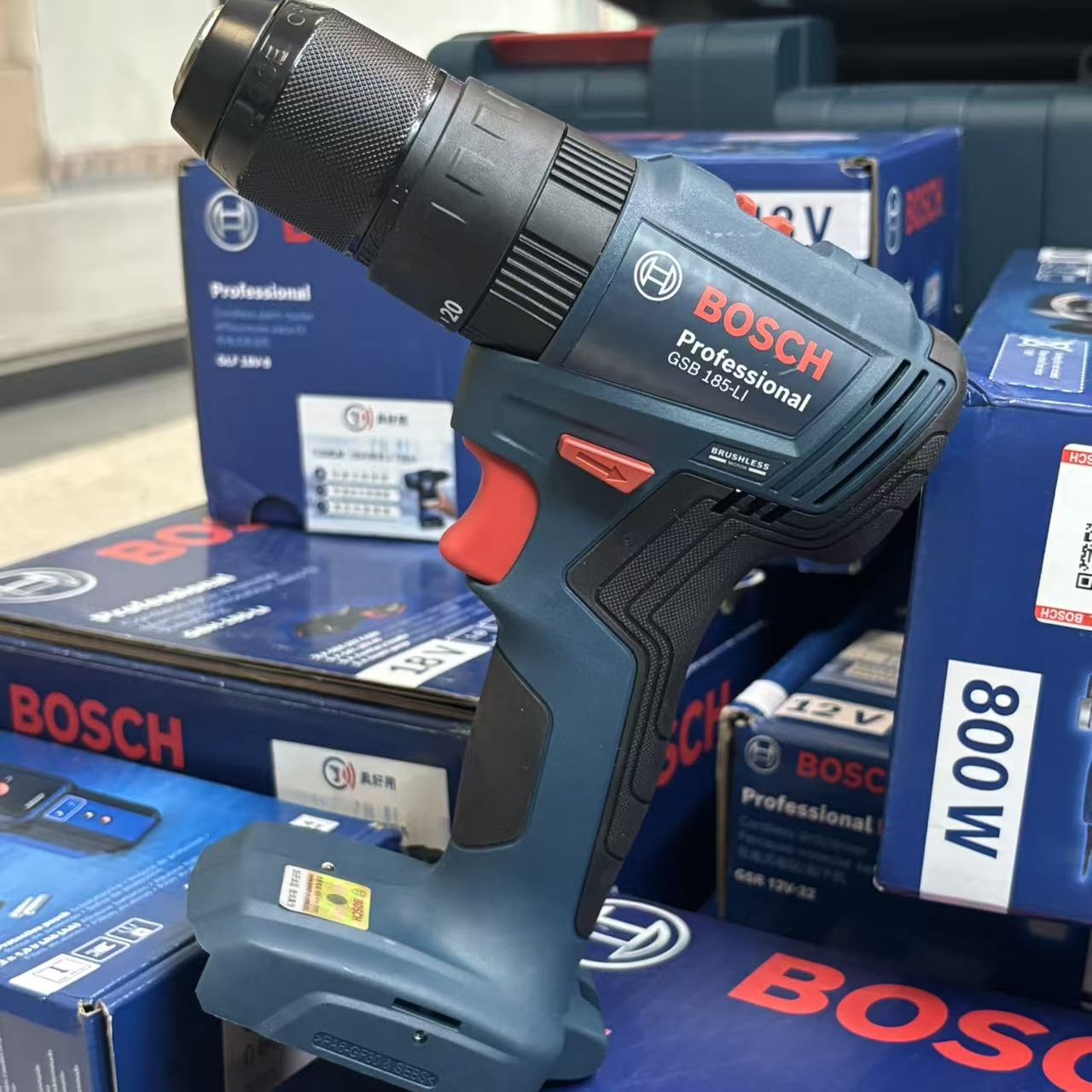 BOSCH GSB 185-LI Bor Impak Tan - Brushless Cordless Electric Drill 18V ulasan dan harga