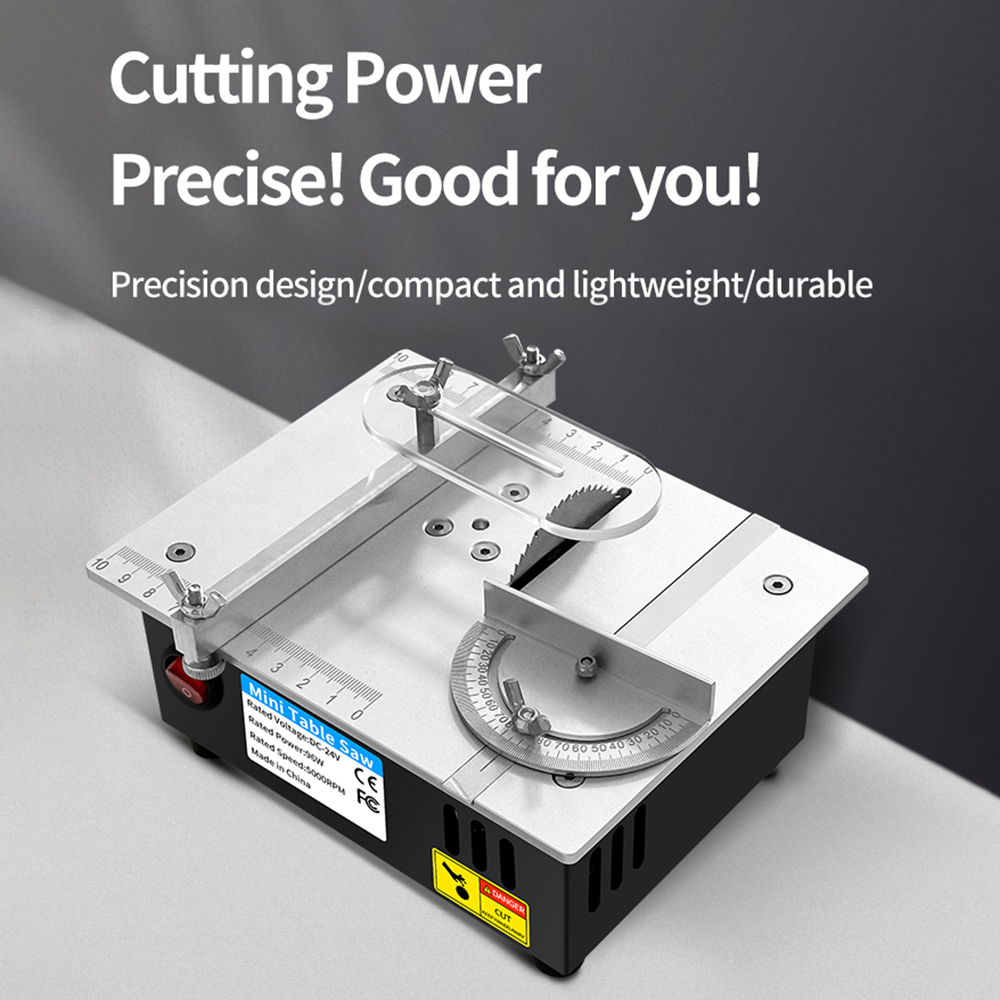 DC24V miniatur rumah tangga ge - Mini Table Saw For Woodworking ulasan dan harga
