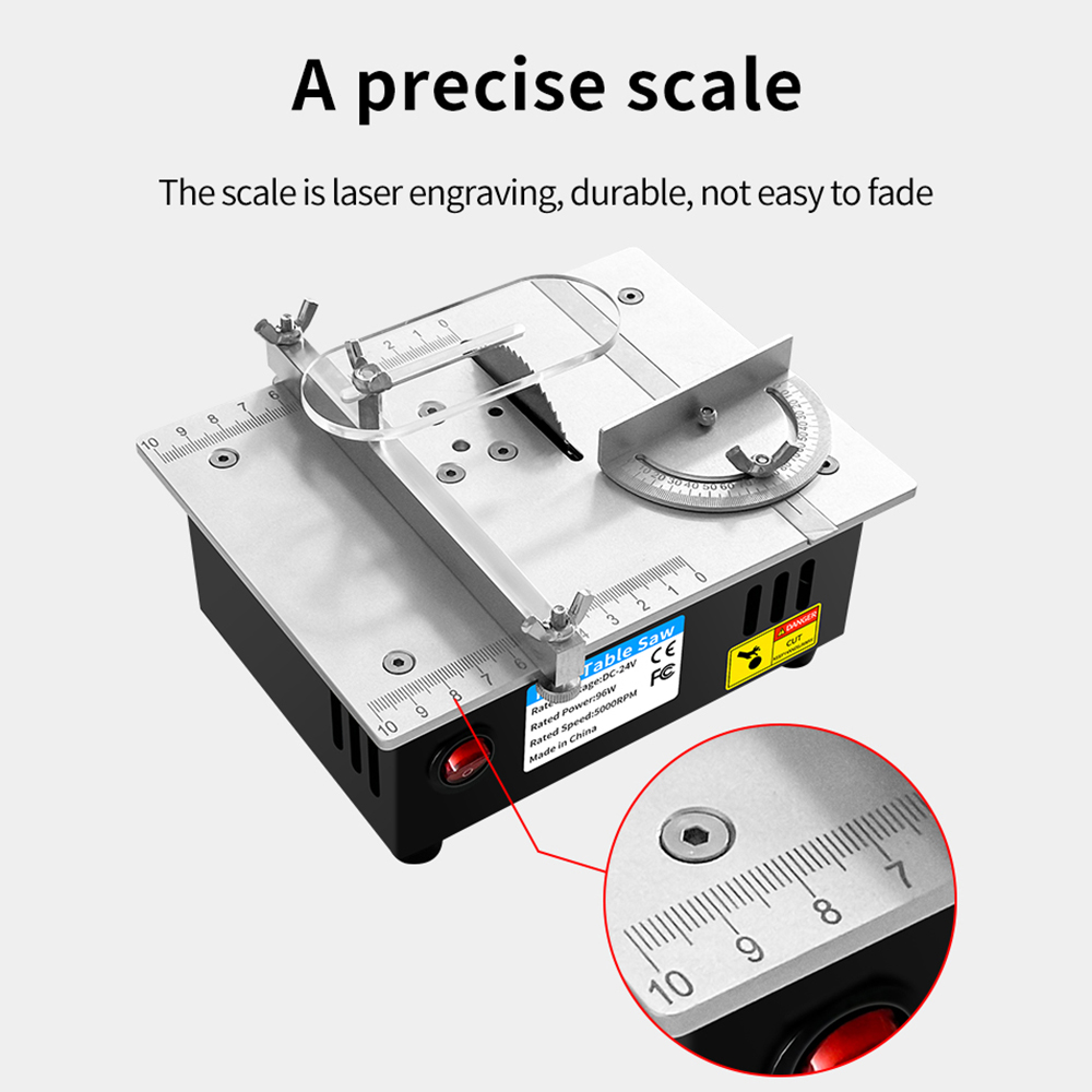 DC24V miniatur rumah tangga ge - Mini Table Saw For Woodworking ulasan dan harga