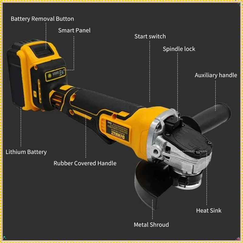 Dewalt DCG406 125MM Mesin Geri - Brushless Angle Grinder Battery Powered ulasan dan harga