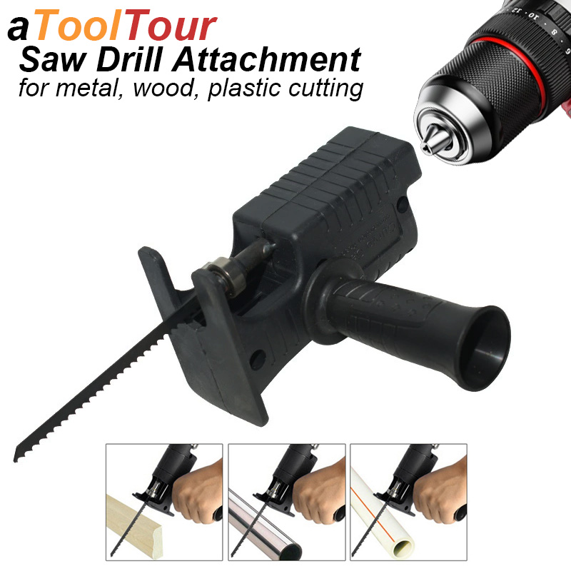 Adaptor Gergaji Reciprocating, - Reciprocating Saw Attachment Drill ulasan dan harga