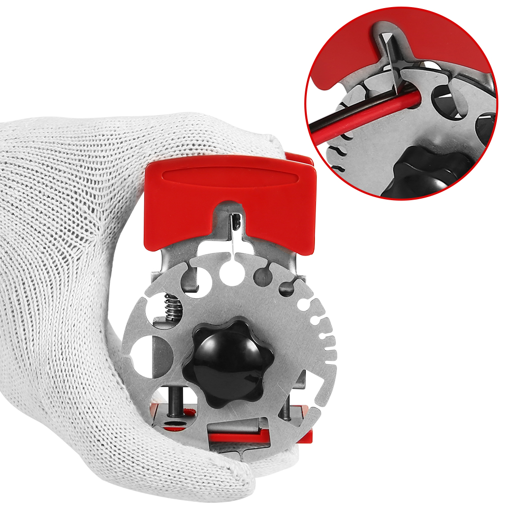 Mesin pengupas kawat listrik g - Automatic Wire Stripper Cutter ulasan dan harga