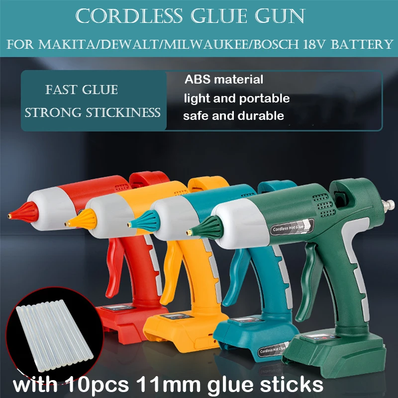 Pistol Lem Panas Tanpa Kabel 1 - Hot Melt Glue Gun Cordless ulasan dan harga
