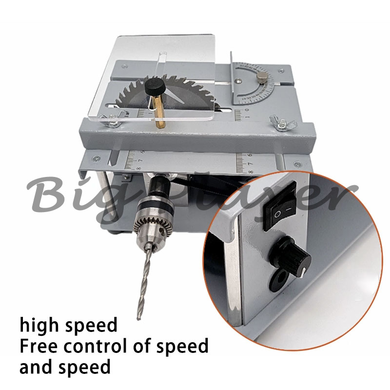 Gergaji Meja Mini Multifungsi  - Mini Table Saw For Woodworking ulasan dan harga