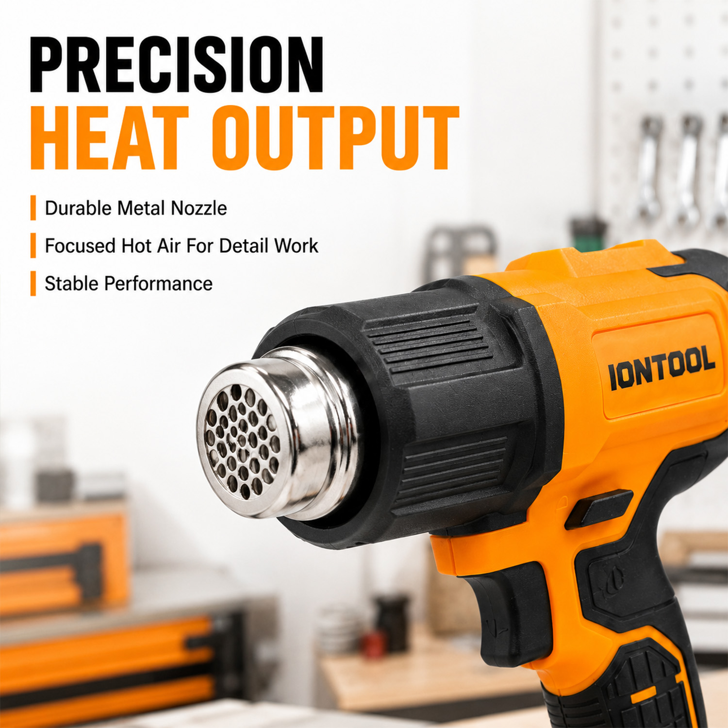 IONTOOL Pistol Panas Tanpa Kab - Cordless Heat Gun For Shrink Tubing ulasan dan harga