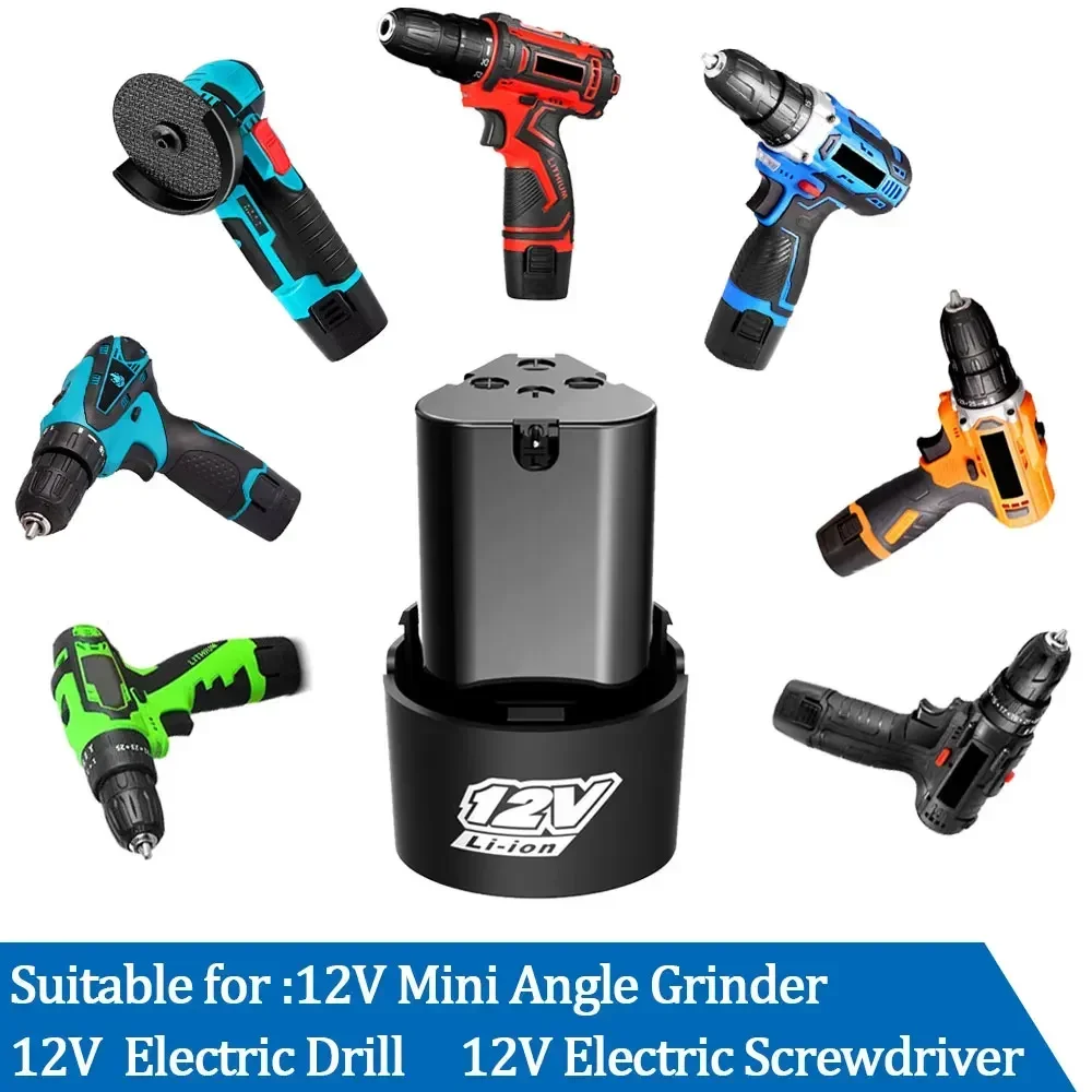 Baterai 12V 1500mAh Lithium-Io - Electric Screwdriver Rechargeable Usb ulasan dan harga