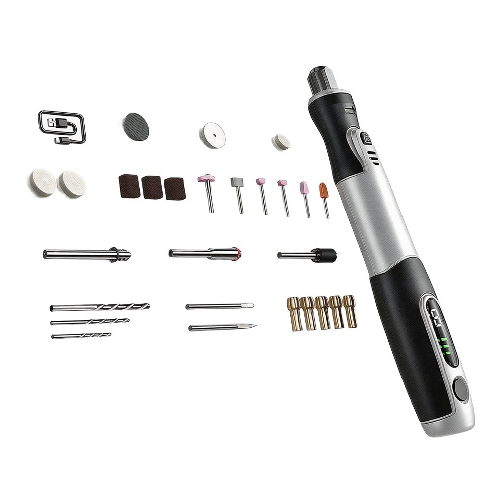 Kit Alat Rotary Elektrik Tanpa - Cordless Rotary Tool Kit Accessories ulasan dan harga