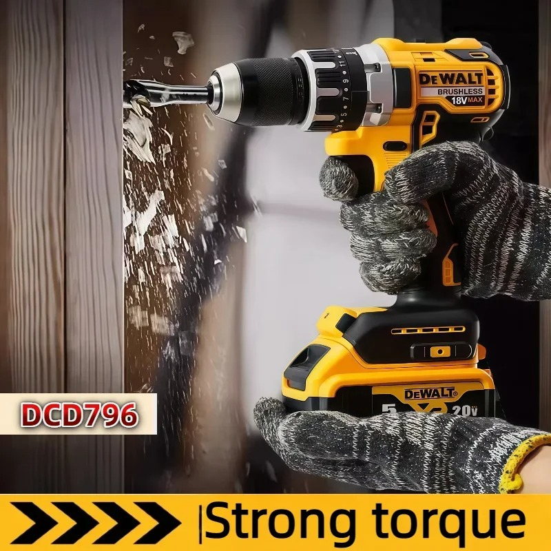 Dewalt Cordless DCD796 Bor Lis - Brushless Cordless Electric Drill 18V ulasan dan harga