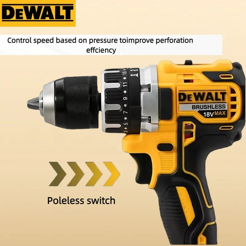 Dewalt Cordless DCD796 Bor Lis - Brushless Cordless Electric Drill 18V ulasan dan harga