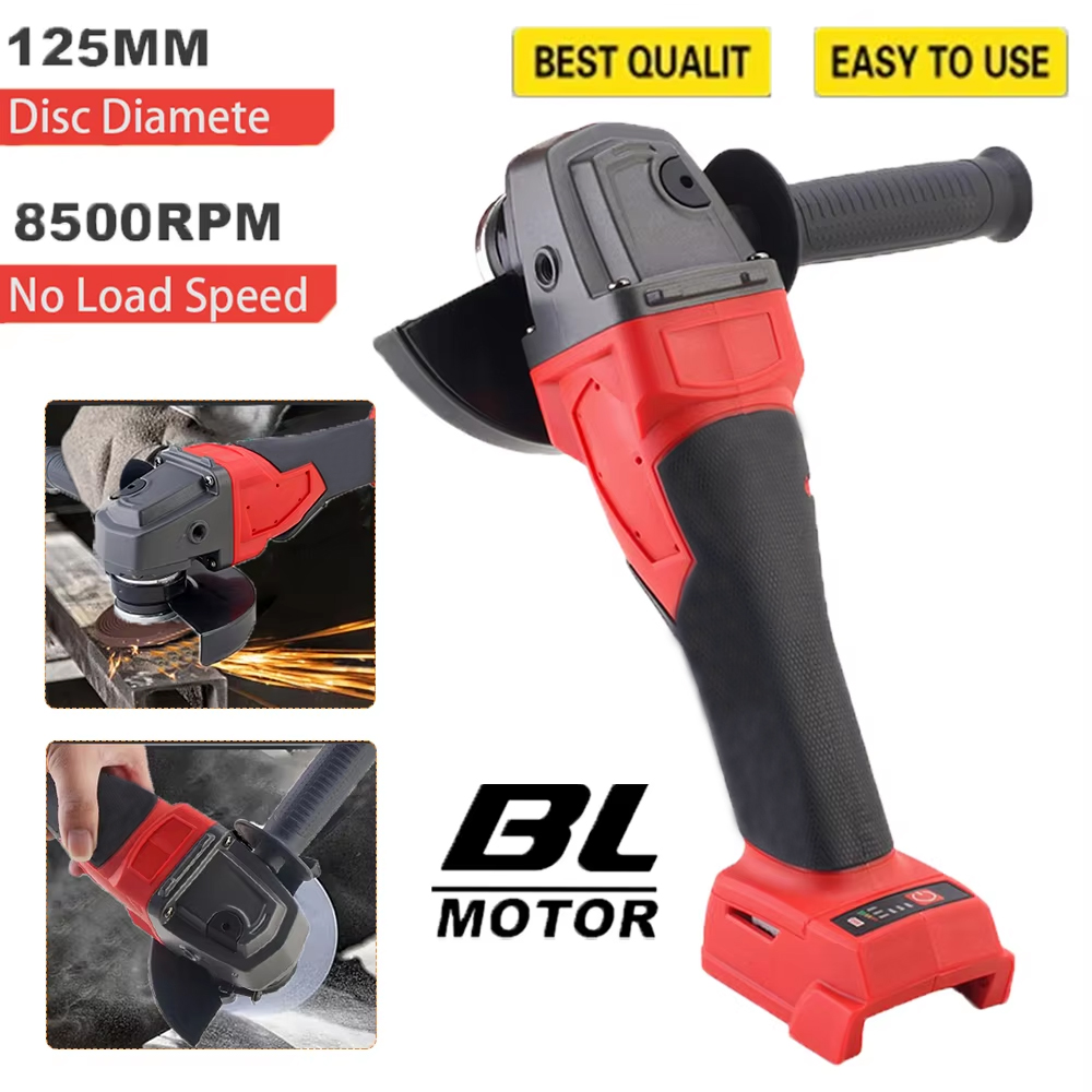 Gerinda Sudut Listrik 125mm 3  - Brushless Angle Grinder Battery Powered ulasan dan harga
