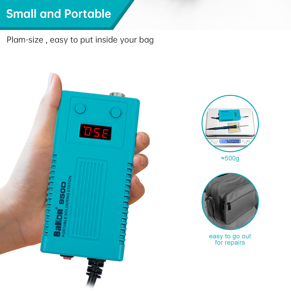 Stasiun Solder Bakon BK950D T1 - Digital Soldering Station T12 ulasan dan harga