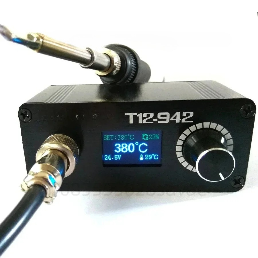 MINI T12 STC OLED Stasiun Sold - Digital Soldering Station T12 ulasan dan harga