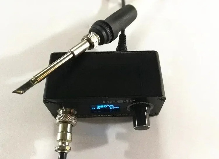 MINI T12 STC OLED Stasiun Sold - Digital Soldering Station T12 ulasan dan harga