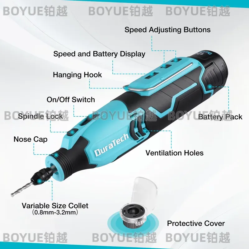 Alat Rotary Tanpa Kabel 12V 50 - Cordless Rotary Tool Kit Accessories ulasan dan harga
