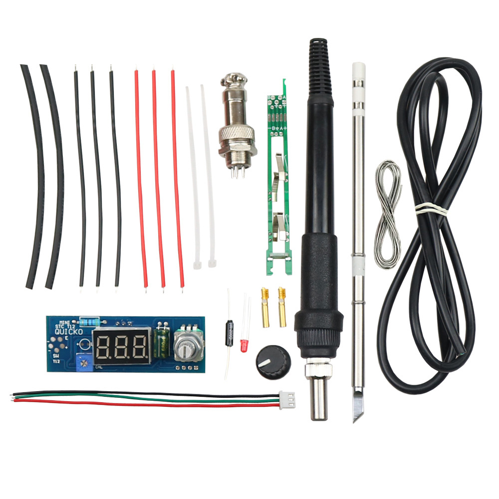 STC-T12 kit solder besi DIY/Un - Digital Soldering Station T12 ulasan dan harga