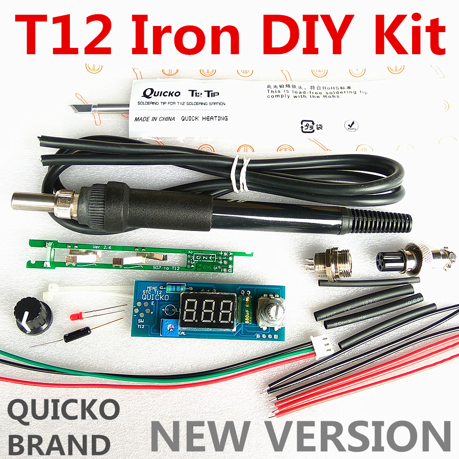 STC-T12 kit solder besi DIY/Un - Digital Soldering Station T12 ulasan dan harga