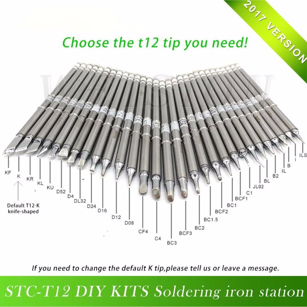 STC-T12 kit solder besi DIY/Un - Digital Soldering Station T12 ulasan dan harga