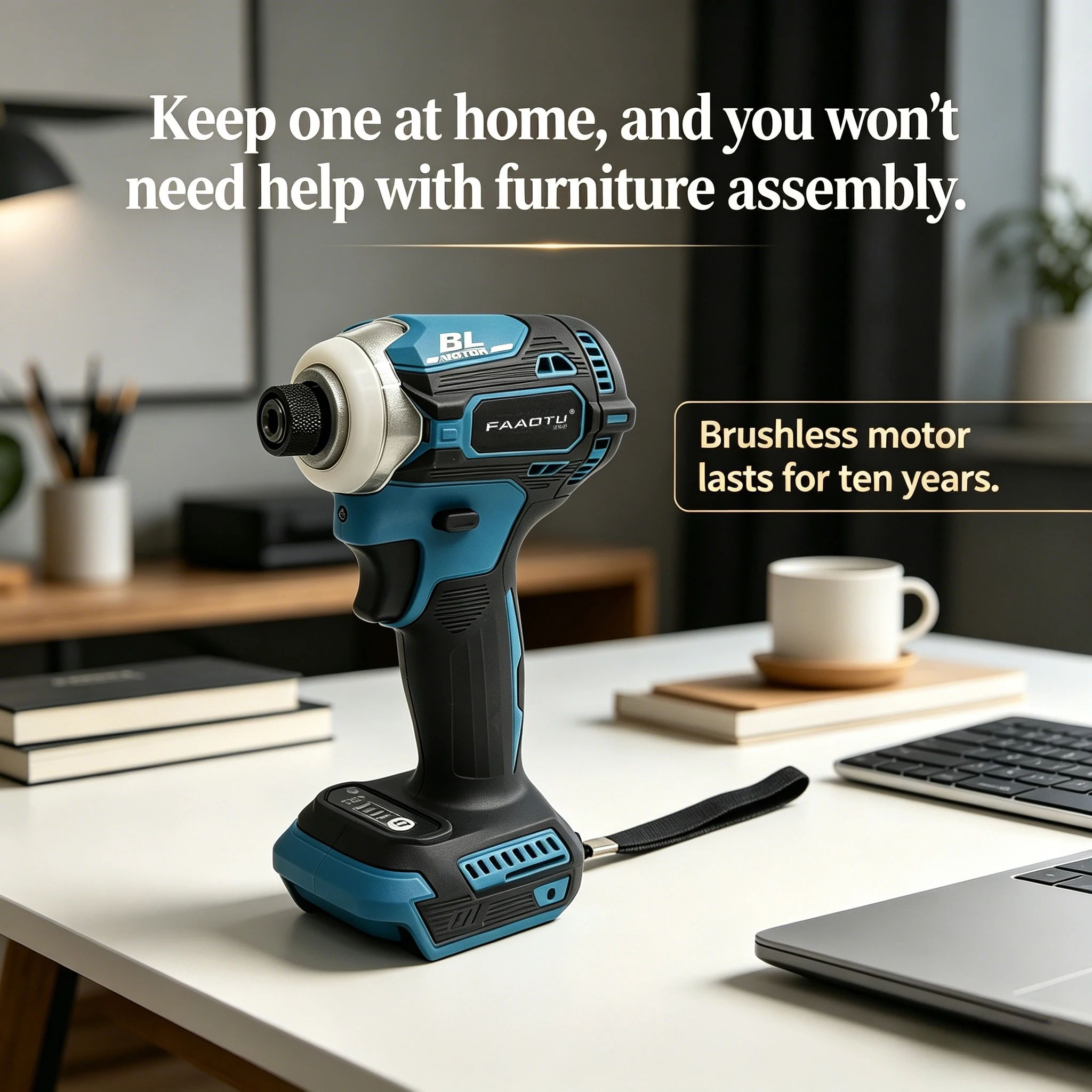 FAAOTU DTD171 Bor Impak Tanpa  - Brushless Cordless Electric Drill 18V ulasan dan harga