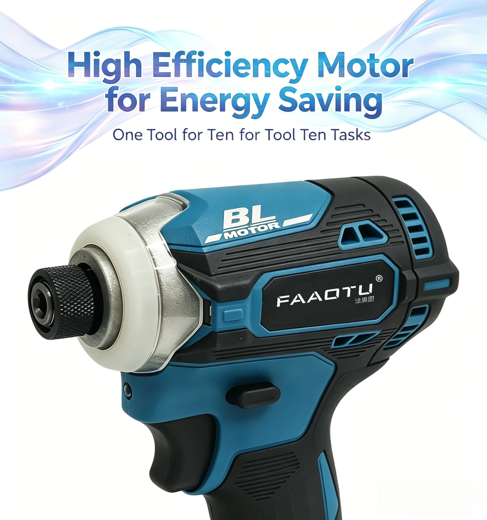 FAAOTU DTD171 Bor Impak Tanpa  - Brushless Cordless Electric Drill 18V ulasan dan harga