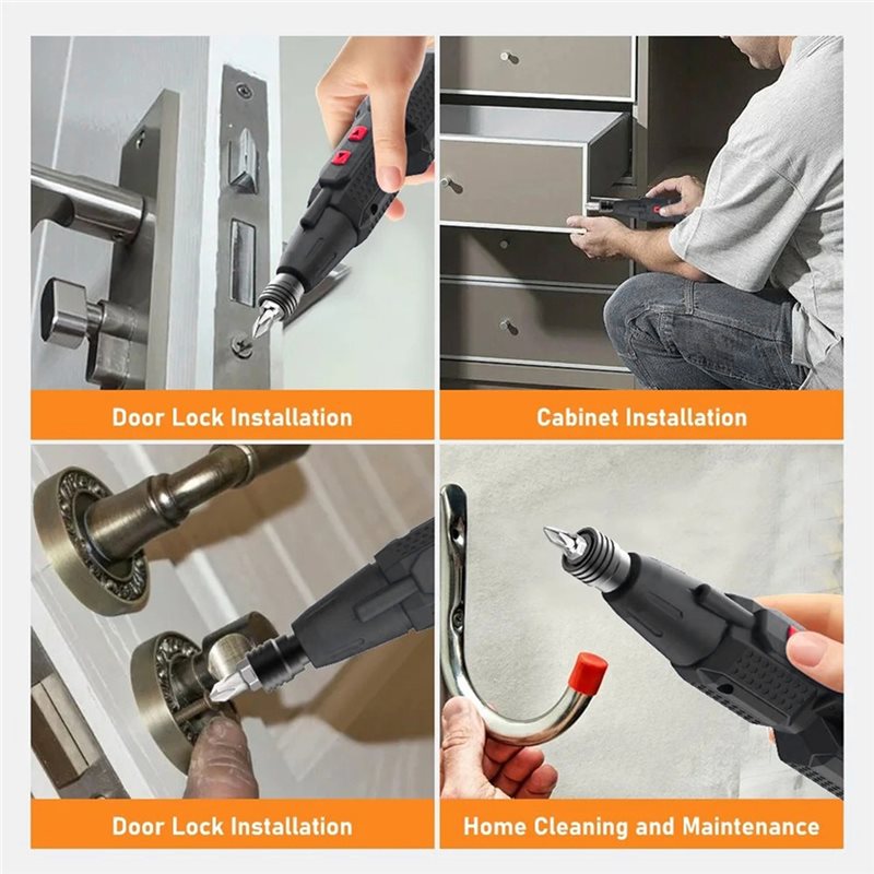M11K-Set Obeng Listrik Tanpa K - Electric Screwdriver Rechargeable Usb ulasan dan harga