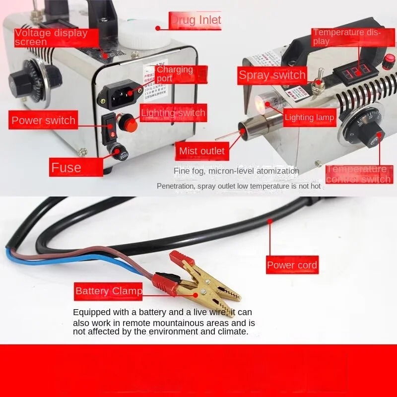 Alat Pengasap Tungau Lebah Ele - Garden Tools ulasan dan harga