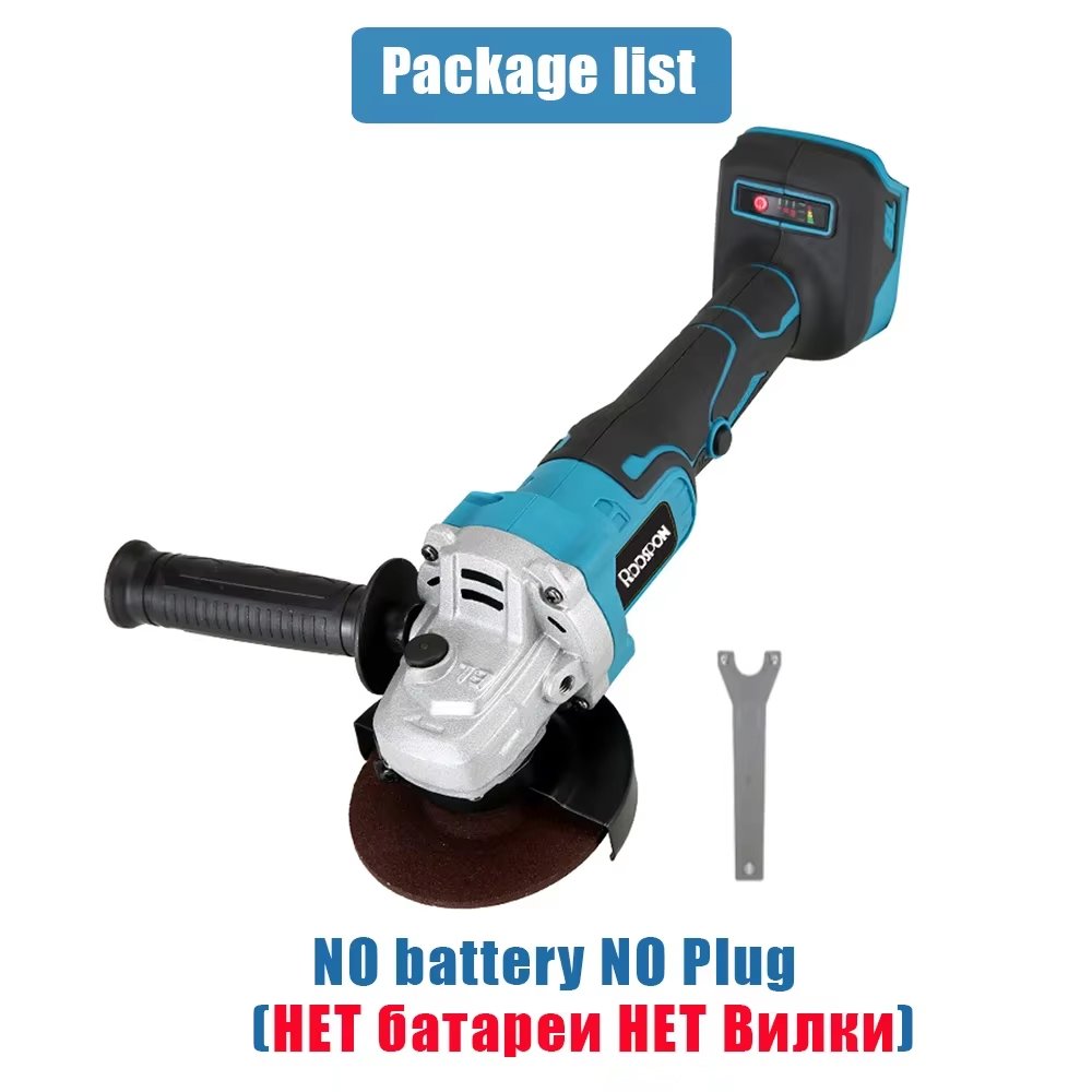 125/100Mm Penggiling Sudut Var - Brushless Angle Grinder Battery Powered ulasan dan harga
