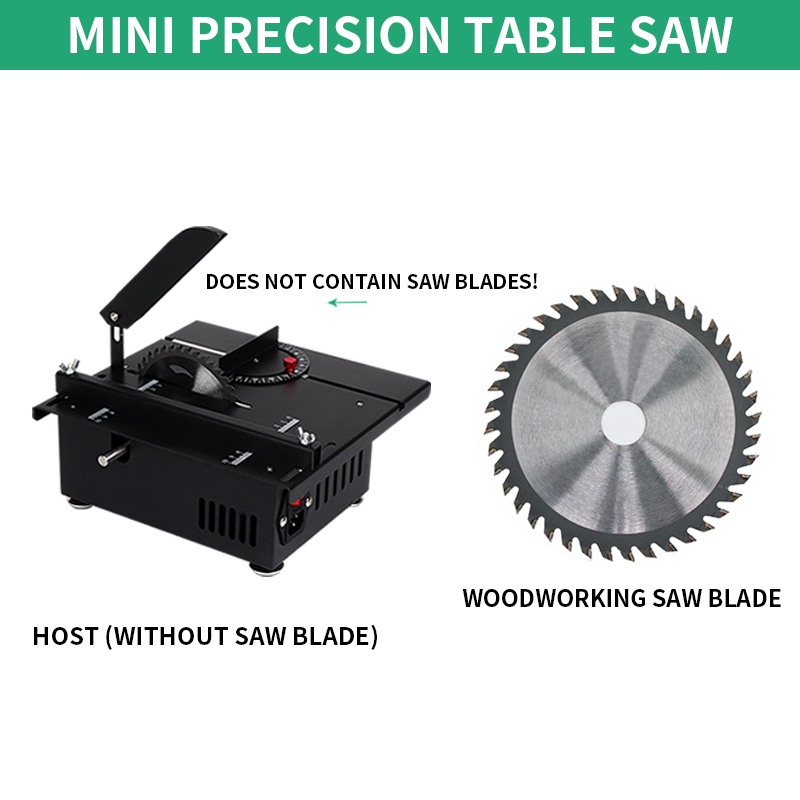 Gergaji meja mini presisi 1200 - Mini Table Saw For Woodworking ulasan dan harga