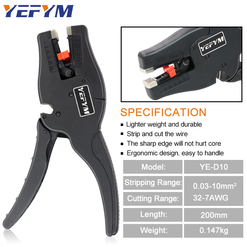 Pengupas kawat dan pemotong ot - Automatic Wire Stripper Cutter ulasan dan harga