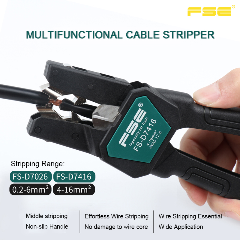 FSE-D7026 Alat Pengupas Kabel  - Automatic Wire Stripper Cutter ulasan dan harga