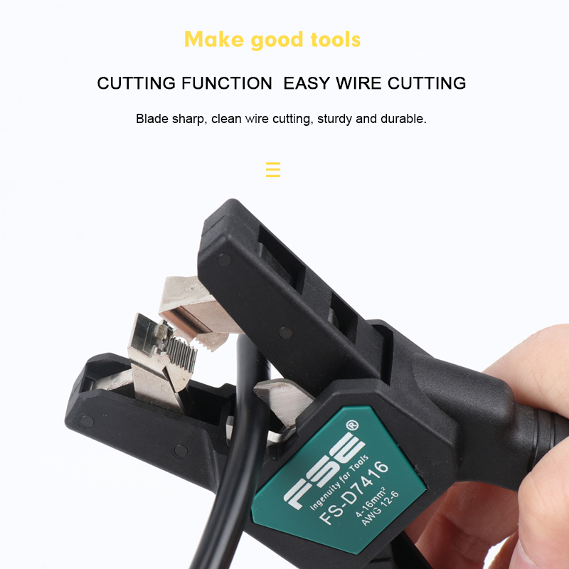 FSE-D7026 Alat Pengupas Kabel  - Automatic Wire Stripper Cutter ulasan dan harga