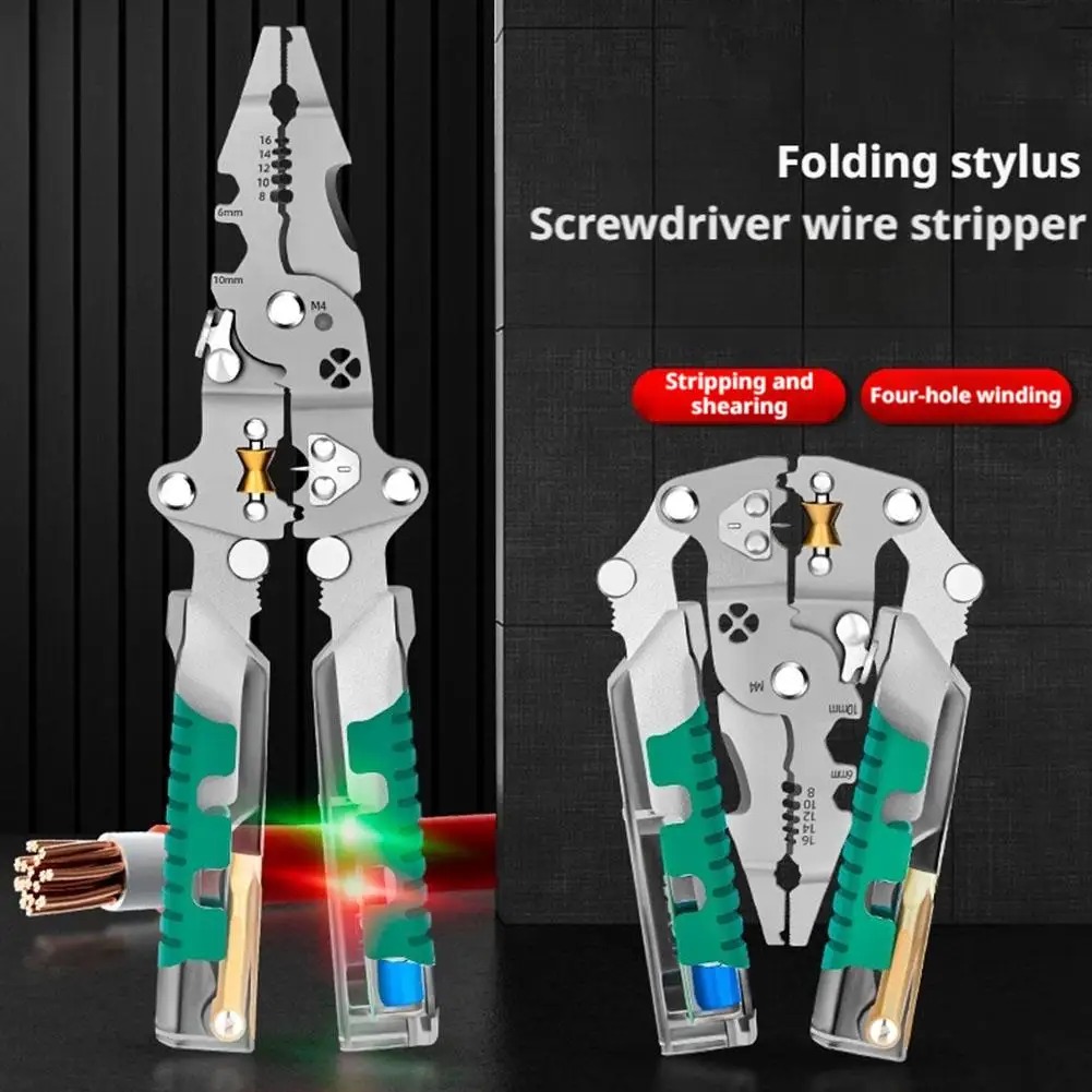 Foldablbe Tang Pengupas Kawat  - Automatic Wire Stripper Cutter ulasan dan harga