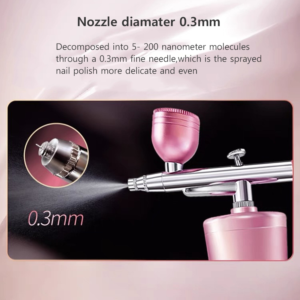 Kepala Pistol Airbrush Kelas P - Airbrush Kit With Mini Compressor ulasan dan harga