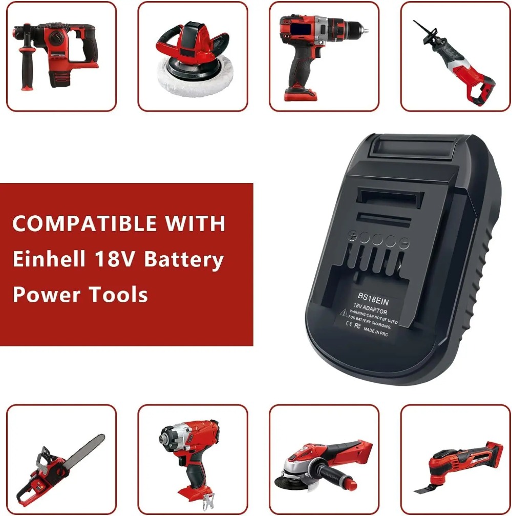 Adaptor Baterai BS18EIN untuk  - Brushless Cordless Electric Drill 18V ulasan dan harga