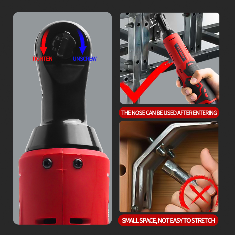 LYUWO 3/8 listrik isi ulang, S - Electric Screwdriver Rechargeable Usb ulasan dan harga