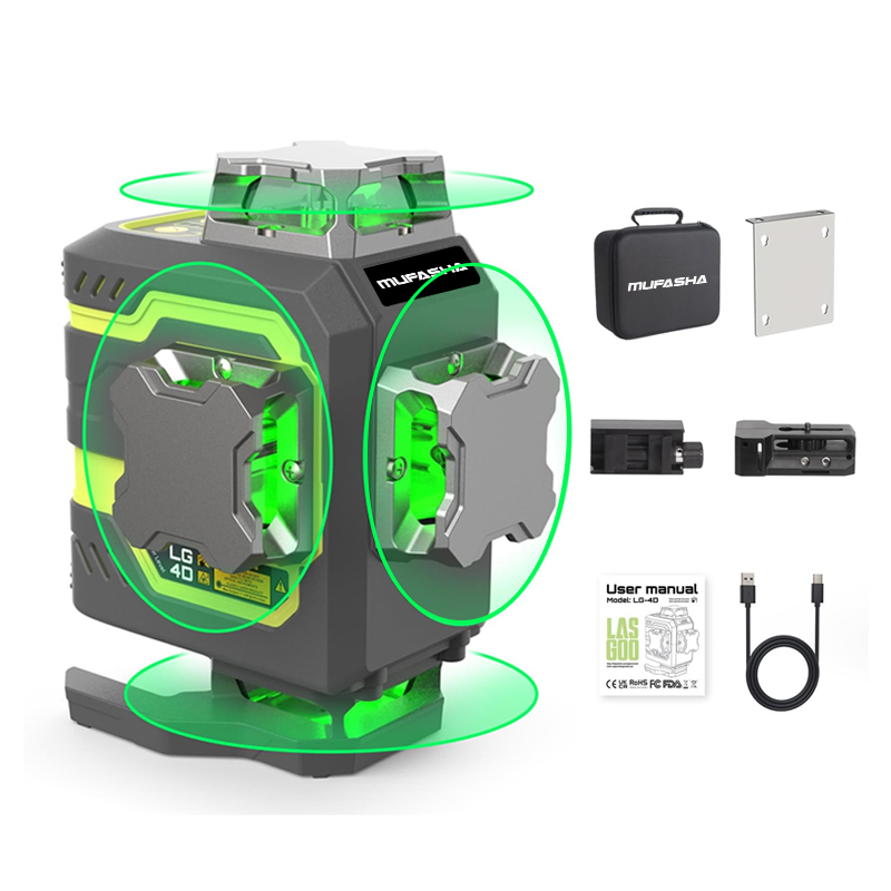 16 Garis Laser Level 360 Self  - Laser Level 16 Lines 4D Green ulasan dan harga
