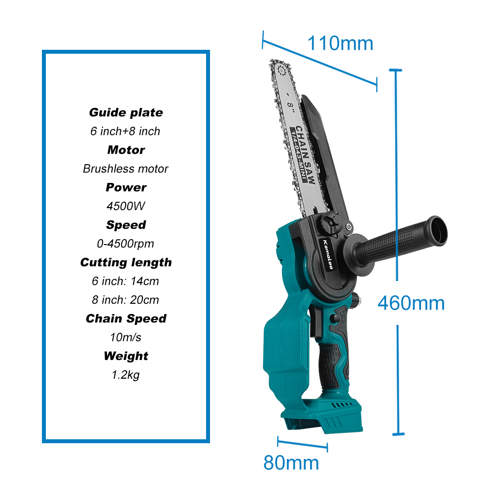 Kamolee gergaji listrik Mini t - Mini Electric Chainsaw 6 Inch ulasan dan harga